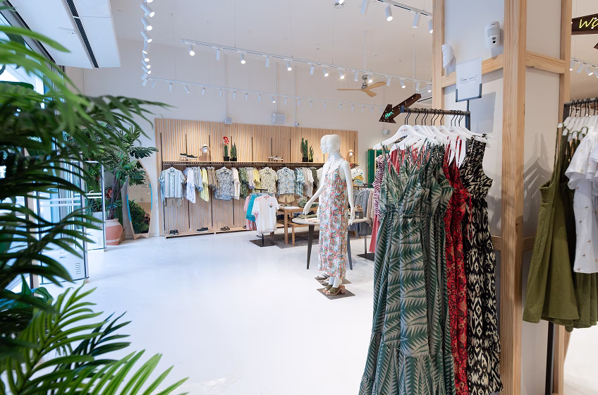 Imagen de una tienda de ropa en Soco